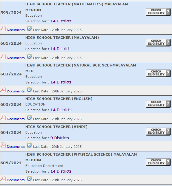 Hsa 2025 exam notification